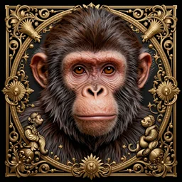 jair bolsonaro as a monkey portrait, insanely detailed and intricate, hypermaximalist, elegant, ornate, hyper realistic, super detailed