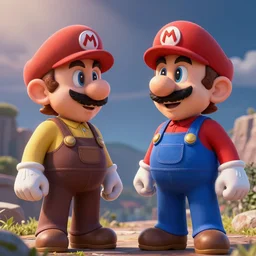 homer and mario