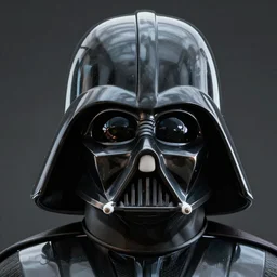 Darth Vader without helmet, high detail of the face, high detail, high modernization, high stylization
