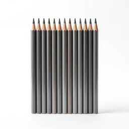 weathered colored pencil set, studio product photography, isolated on a pure white background, centered, entire object in frame, sharp focus, soft studio lighting
