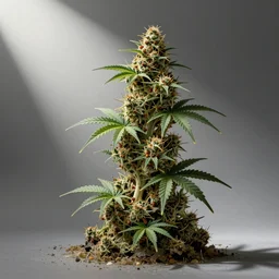 generative cannabis alchemy, fun composition, intricate minimalist composition
