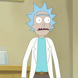 a still of steve buscemi in rick and morty, highly detailed key art