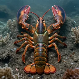 a lobster - human hybrid