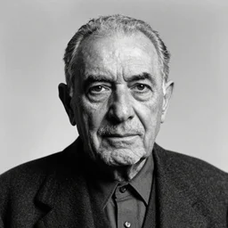 portrait of an old man as photographed by yousef karsh
