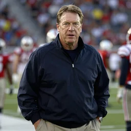 A still image of coach Belichick in 'Gladiator'(2000)