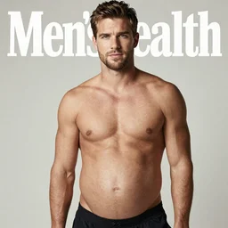 Cover of Men\'s Health featuring a pregnant Ross Butler