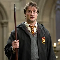 Dwayne the Rock Johnson as Harry Potter