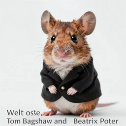 Portrait of a Well Dressed Mouse, art by Tom Bagshaw and Beatrix Potter
