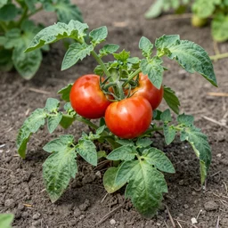 of tomato patato plant