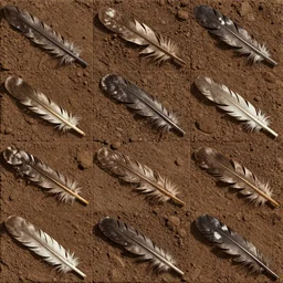 feathersoil texture pbr materials procedural tile patern substance photo game cg textures. com gametextures studio resource image handpaint artgerm alena aenami beeple, by thomas kinkade