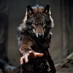 film still of a werewolf extending his hand in the wolf man 1 9 4 1