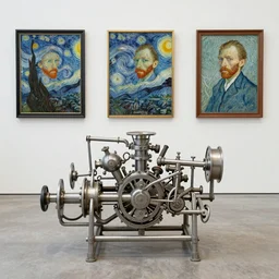 divine chaos engine by karol bak, vincent van gogh, and howard arkley