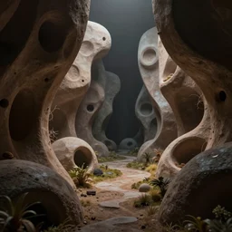 :  abstract glossty shapes immersive experience meowwolf dalle2 macro lens  3d render unity unrealengine octane