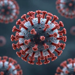 photorealism of Hantaan orthohantavirus is an enveloped, single-stranded, negative-sense RNA virus species of Old World Orthohantavirus by Diane Arbus depressing, frustrated detailed, high definition chaotic, micro details wide angle lens dark lighting