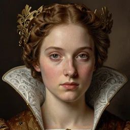 detailed realistic beautiful young medieval queen face portrait by jean delville, gustave dore, iris van herpen and marco mazzoni, art forms of nature by ernst haeckel, art nouveau, symbolist, visionary, gothic, pre - raphaelite, horizontal symmetry, fractal lace, memento mori