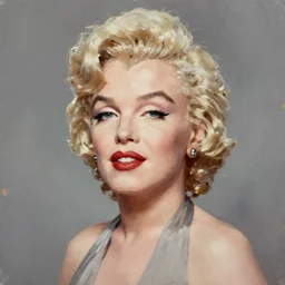 A hyperdetailed digital oil portrait painting of Marilyn Monroe in the style of Guy Denning and Ruan Jia. Trending on ArtStation and DeviantArt. Digital art.