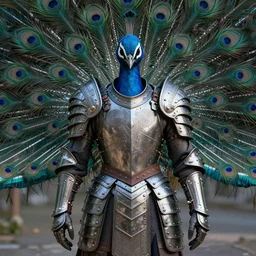 A_warrior_wearing_a_peacock_armor_very_coherent_symmetrical_cinematic_hyper_realism_high_detail_octane_render_unreal_engine_8k