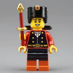 lego figure of napoleon, high definition image