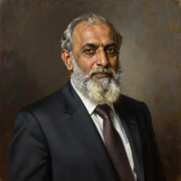 Sadguru Jagdish Vasudev as a businessman CEO, masterpiece, oil on canvas, by Greg Rutkowski, neoclassical portrait, 8K,