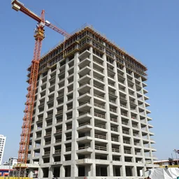 a building, under construction