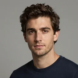 a portrait by anselmo piccoli