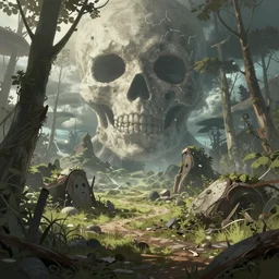 abandoned exobiome soul fracture pixiv scenery art atmospheric fantasy world