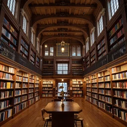 the moody and magical interior great hall of the laurentian library by Michelangelo, volumetric lighting, beautifully lit