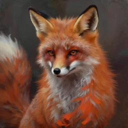 a beautiful fox spirit woman, painted by artgerm and tom bagshaw, fantasy art, dramatic lighting, highly detailed oil painting