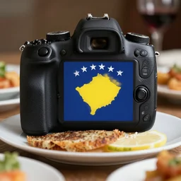 close - up focused dslr photograph of an kosovoan dinner, 8 k, high detail, volumetric lighting, hyperrealism, aesthetically pleasing, studio lighting, trending