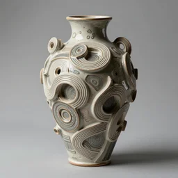 an abstract ceramic vase, by james christensen, vittorio matteo corcos, epic, tendring on artstation, photorealistic, intricate details, highly detailed, bokeh, 4 k.