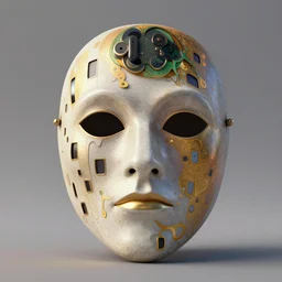 3 d render of a morbius mask, au naturel, hyper detailed, digital art, trending in artstation, cinematic lighting, studio quality, smooth render, unreal engine 5 rendered, octane rendered, art style by klimt and nixeu and ian sprigger and wlop and krenz cushart riot arcane overwatch