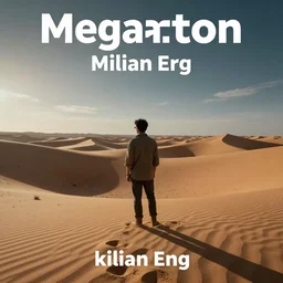 megatron standing in a desert by kilian eng