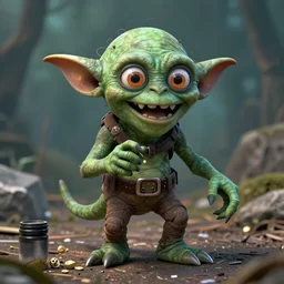 gollum on the hood selling dope n -9