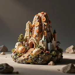 strange food from the future, octane render