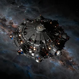 dark drone hive in space, james webb telescope images