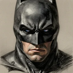 evil cyborg monster batman starring into the camera, fixed eyes, cinematic, surreal, dramatic lighting, face, detailed, intricate, elegant, highly detailed, digital painting, artstation, chalk, concept art, smooth, sharp focus, illustration, art by sam spratt,