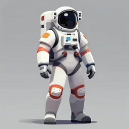concept art, stylized proportions, human character, space opera, astronaut, trending on artstation