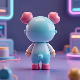 blind box, cinematic light, glossy, colorful, wires, futuristic decor, trending on artstation, global illumination, ultra realistic illustration, matte painting, high detailed, unreal engine, octane render, by sparth