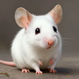 portrait of a noble mouse, white face, cute, detailed fantasy concept art by james gurney