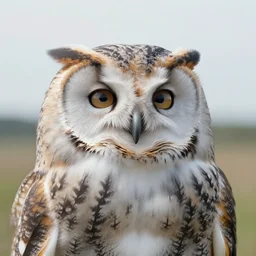a full head shot, detailed photograph of a dreaming owl in a distance landscape, photorealism ultradetailed digital art, irina french, heraldo ortega, mandy jurgens, golden ratio, art canvas, award winning, masterpiece trending on artstation 8 k 1 5 0 mpx, hasselblade wide shot