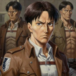 Jerry Seinfeld as a Titan from Attack on Titan, oil on canvas, intricate, portrait, 8k highly professionally detailed, HDR, CGsociety