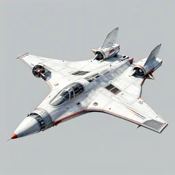 concept art illustration of a starship space fighter designed by dieter rams
