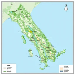 map of the island of montreal