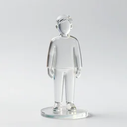 product photography. rule - of - thirds. studio lighting. national geographic merchandise. transparent figurine. see - through. upper body portrait photograph of a transparent!!!!! glass!!!!! statuette of abraham lincoln. award winning concept. by greg rutkowski | james gurney | artstation.