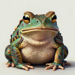 An extremely psychedelic portrait of a toad, surreal, LSD, face, detailed, intricate, elegant, lithe, highly detailed, digital painting, artstation, concept art, smooth, sharp focus, illustration