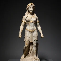 an ancient greek statue of she - ra, the princess of power