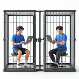 MidJourney and Stable Diffusion having a cage match