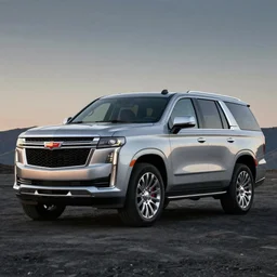 An SUV based on a fusion of a Cadillac Escalade and Chevrolet Tahoe