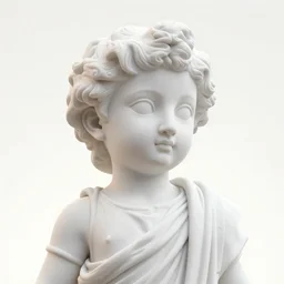 3 d octane render, ultra photorealistic, 8 k hyper detailed image a very cute roman statue of the robot orange mecanique, cgsociety, in a art gallery, in neo tokyo, artwork by alphonse mucha
