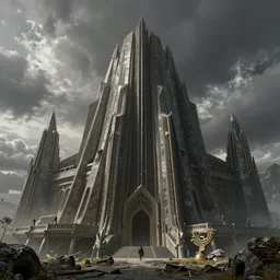Mordor, matte painting, detailed, high quality